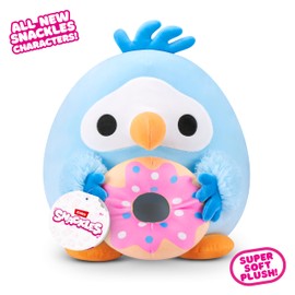 Snackles Series 1 8-inch Plush (DANIEL) by ZURU, Plush with Snack Accessory