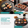 Navaris Slate Plates - Food Contact Safe Black Stone Plates