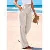 KIRUNDO Wide Leg Dress Pants for Women High Waisted Office