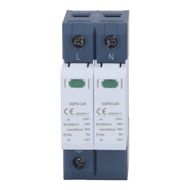 Surge Protective Device 40KA 2P 275V AC PC Voltage Protection Arrester Protector