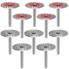 AOKLIT 10pcs Stone Carving 40mm Blades Tools, Mini Engraving Diamond