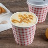 Restaurantware 8 Ounce Disposable Coffee Cups 500 Spiral Wall Hot