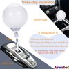 Arenbel Polished 8 Ball Manual Gear Stick Handle Shift Round