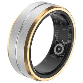 Smart Ring Fitness Rings Heart Rate Monitor Sleep Tracker Health Ring Pedometer Calories Step Counter Waterproof Sport Fitness Tracker for Women Men