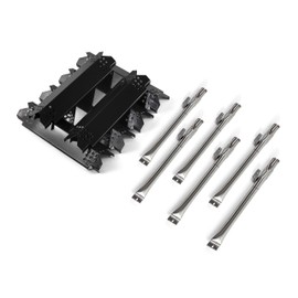 Grill Valueparts Parts for Nexgrill 720-0898 Replacement Parts 6 Burner, Nexgrill 720-0898 Burner, 720-0898 Flame Tamer Heat Plates Heat Shields, Nexgrill Parts 720-0888 720-0888N 720-0830H