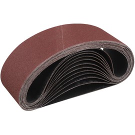 STEBRUAM Sanding Belt 75 x 457 Grit 120 Pack of 12