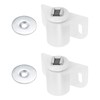 DTGN 35x22mm (LxW) Magnetic Touch Latch 2pcs Perfect for Kitchen