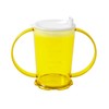 Harfield Translucent Yellow 2-Handled Beaker & Wide Spout Drinking Aid