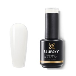 BLUESKY Fast & Easy Builder Gel, Easy and Time-Saving Nail Extension, Long Hold of up to 3 Weeks (LBA01 Neutral Beauty, 15 ml)