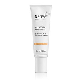 NEOVA SmartSkincare Silc Sheer 2.0 Tinted Sunscreen 2.5 fl oz | Broad Spectrum SPF 40 | Up To 80 min. Water Resistance | Oil & Fragrance Free | For All Skin Types