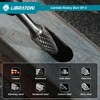 Libraton Carbide Burr Bit SF-5, Double Cut Die Grinder Bits