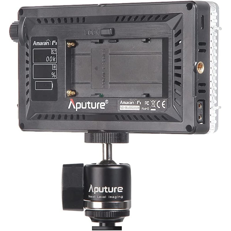 Aputure Amaran MC RGBWW LED On Camera Light Portable Photography