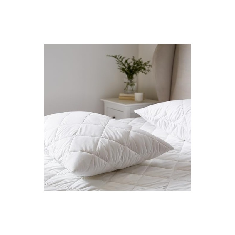 Bianca Temperature Controlling TENCEL™ Lyocell 48x76cm Pillow Protector Pair White