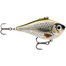 Rapala Unisex Adult Rippin' Rap Fishing Lure Slider Body & Lipless Crank Fishing Accessories Freshwater Spinning Bait Variable Running Depth Fishing Lure 5 cm 9 g Made in Estonia Live Roach