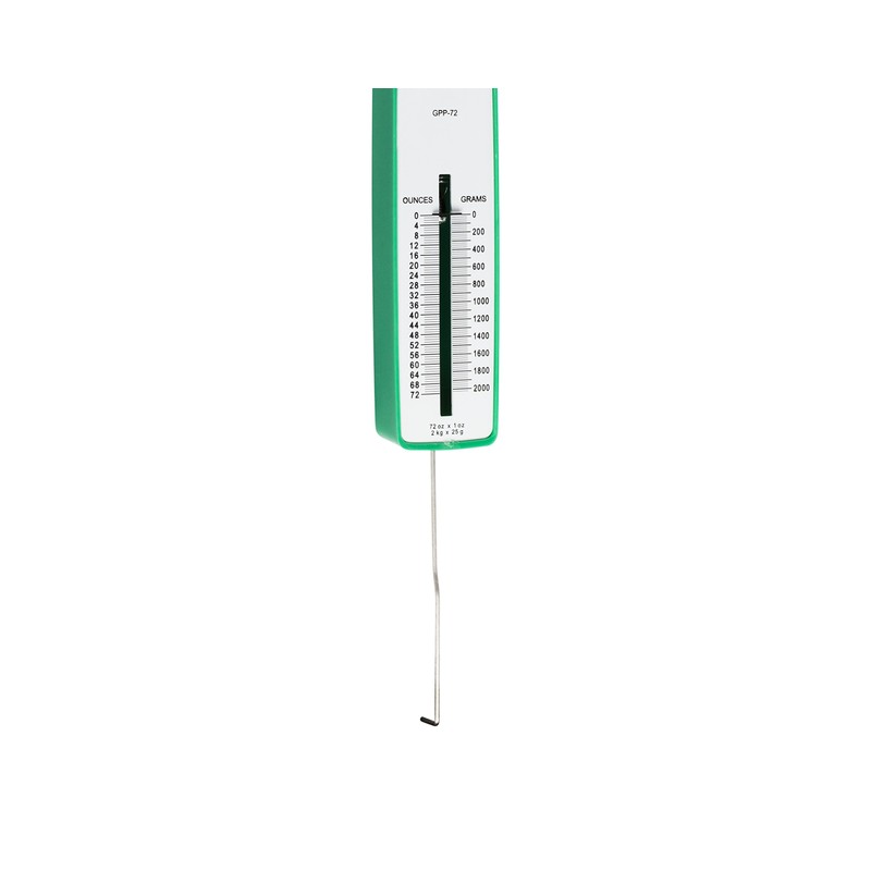 Jonard Tools GPP-72 Polystyrene Push Pull Precision Force Gauge, 0-72oz,