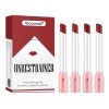Set De Esmalte Labial Hidratante Mate De 4 Piezas