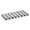 20 Pcs Hex Coupling Nut M5x0.8 25mm Length Stainless Steel