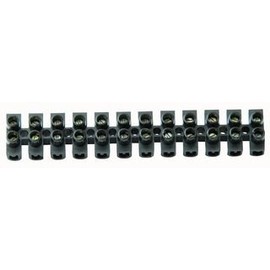 Terminal Block Black 10A, Terminal Blocks Standard Connectors, Qty X 1