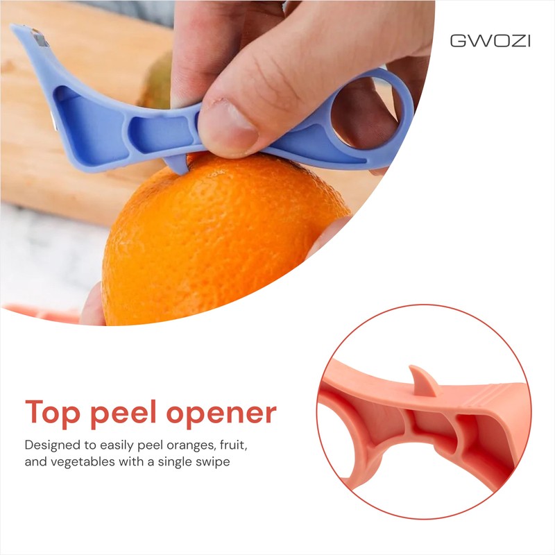 Peelers for Kitchen Mini - Portable Fruit Peeler Hand -