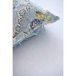 Pip Studio Fitted Sheet Thousand Leaves Blue 90 x 200 cm