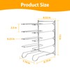AshKiz Pizza Rack, Pizza Pan Rack, 5 Tier Stainless Steel
