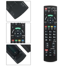 Replacement for Panasonic TV Remote Control, Universal TV Remote replaces N2QAYB000487 for Panasonic Smart TVs (No Setup Required)