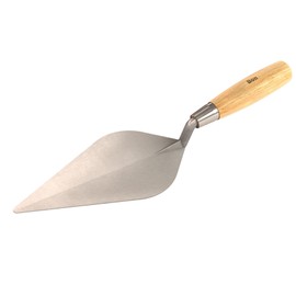 Bon Tool 73-237 10-Inch Narrow London Block Layer Trowel with Wood Handle