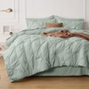 Bedsure Green Comforter Set Queen - Bed in a Bag