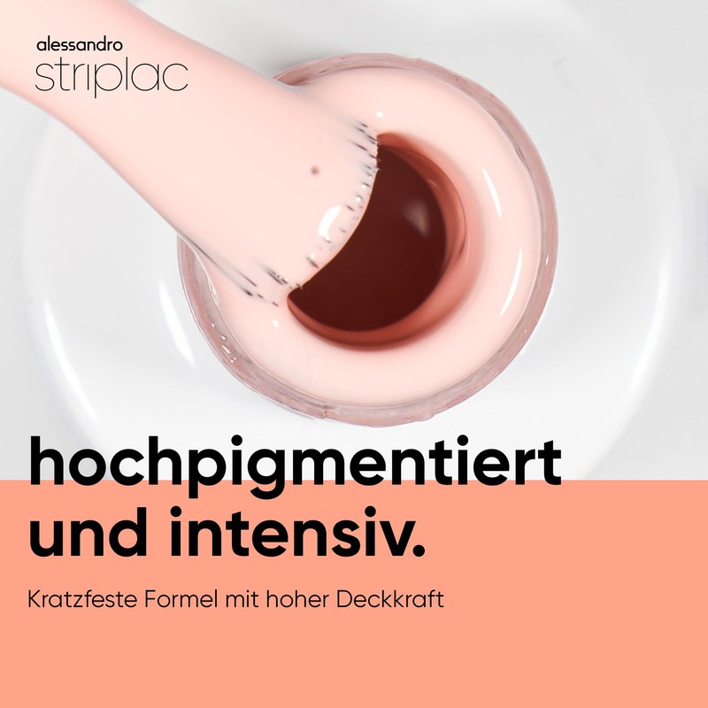 alessandro Striplac UV-Nagellack Ice Cream - Deckend & Kratzfest bis