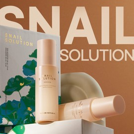 Nature Republic (현대Hmall)네이처리퍼블릭 스네일 솔루션 2종 기획세트 (안티에이징) (Nature Republic) Snail Solution 2-Product Set (Anti-Aging)