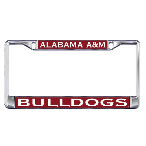 Craftique Alabama A&M Plate Frame (Domed AAMU Bulldogs Plate FRAM (44041))