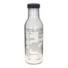 Kolder Salad Dressing Mixer Bottle with 8 Classic Recipes, Glass,