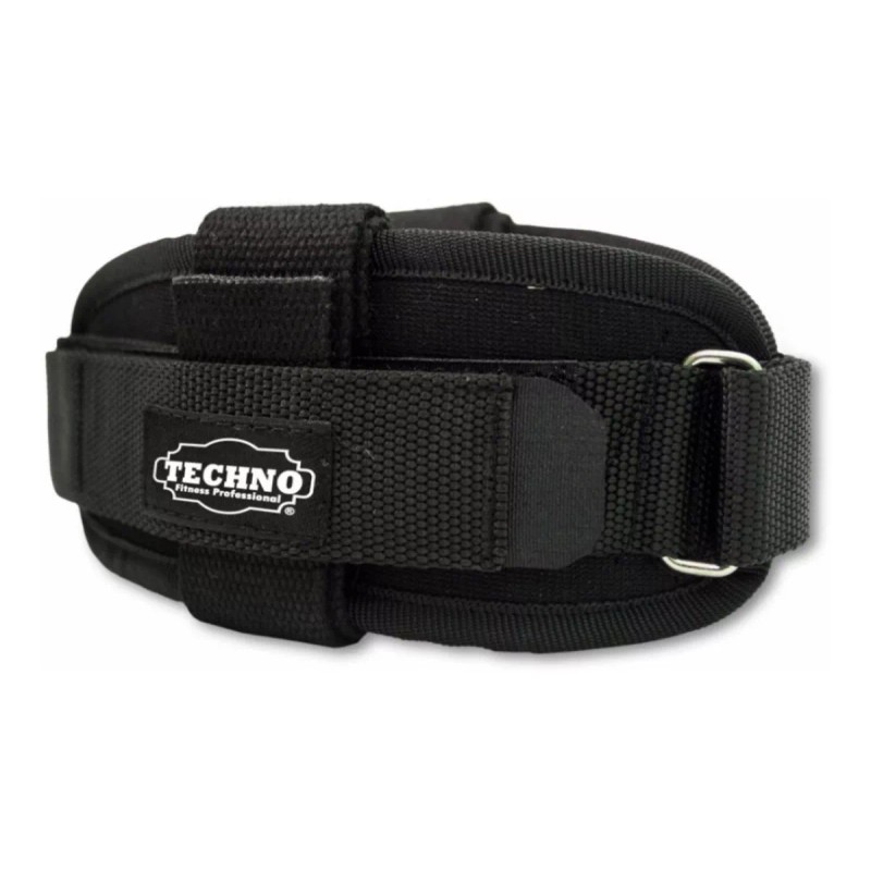 Techno Straps Con Muñequera Acolchonada Premium Para Pesas Y Barra