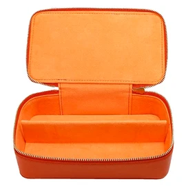 Color Chart Leather Glasses Case (2 Pack) (Lantern cherry)