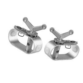 Changyeah Pack of 2 turnbuckle for rope pool cover, tension lock rope, aluminium alloy rope tensioner, tensioner wire rope, turnbuckle tarpaulin, rope tensioner, pool cover, for winter pool