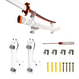 Yayatty Weapon Stand Sword Wall Mount, Sword Hook, Sword Stand, Katana Holder, Adjustable Sword Stand for Standard Swords, Transparent