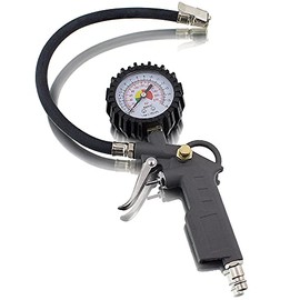 Bituxx® Tyre Inflator 0-12 bar Tyre Inflater Pistol Tyre Pressure Gauge Tire AIR PRESSURE GAUGE