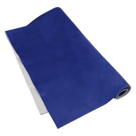 X AUTOHAUX Suede Headliner Fabric 80" Length x 60" Width Foam Backed for Car Truck SUV Interior Trim Protect Aging Broken Faded DIY Repair Replacement Navy Blue