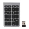 22 Keys Wireless Numeric Keypad USB Plug Play Scissor Foot