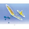Studio Mid TA-12 Rubber Powered Airplane Round Wings Rubber Powered