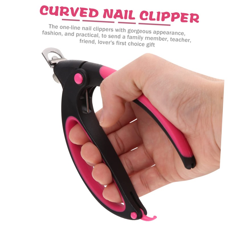 Mikinona Nail Cutter Stainless Steel u Shape Nail Clipper Ergonomic