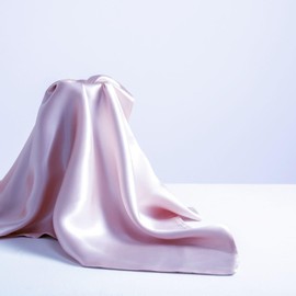 100% Mulberry Silk 19 Momme Charmeuse Silk Pillowcase With Silky Satin underside for Hair and Skinfor Hair and Skin 1pc 50 x 75 cm(Pink)