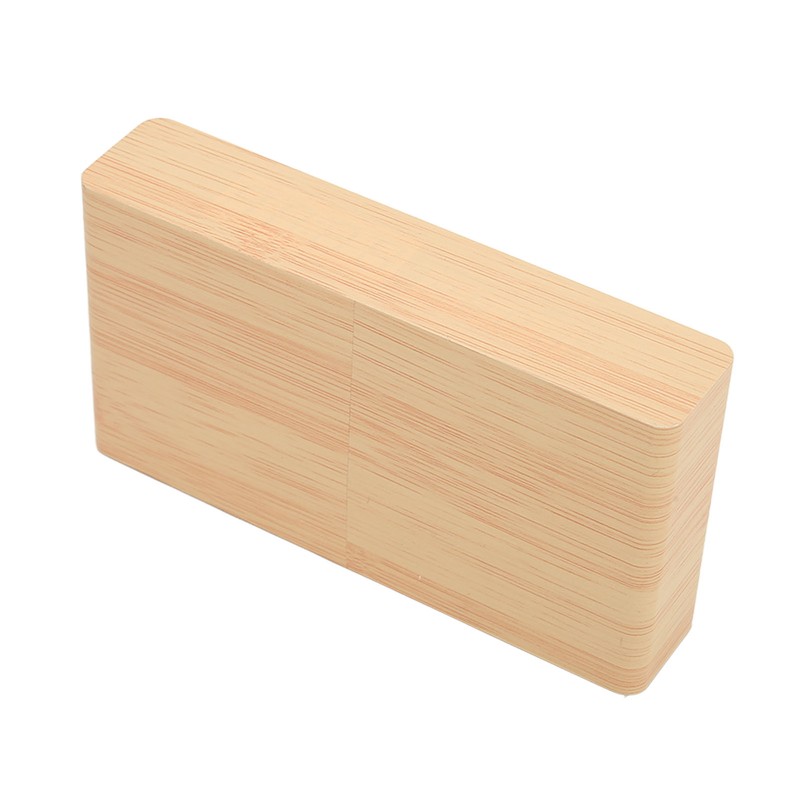 Wooden Digital Alarm Clock with Wireless Charging 3 Level Dimmer