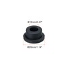 MECCANIXITY 6Pcs T Shape Rubber Grommet Mount Dia 22mm ID