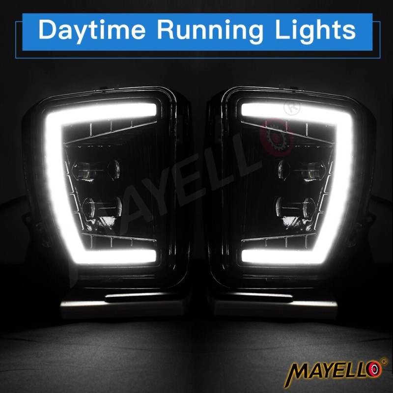 mayello DRL LED Fog Lights For Dodge Ram 1500 Accessories