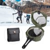 Hiking Compass, Waterproof Professional Military Compass Outdoor Survival Compass with