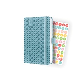SIGEL Jolie J4112 Weekly Planner 2024, Approximately A6, Light Blue, Hardcover, Elastic Band, Pen Loop, Slip Pocket, 174 Pages, FSC-Certified, Diary