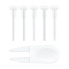 Quacc 6 PCS Yoga Ball Replacement Plugs and Plug Puller
