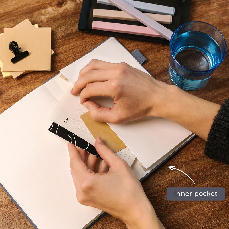 Skyline Hourly Weekly Planner – Undated Agenda & Daily Appointment