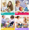 Morkka Magnetic Building Blocks, Magnet Construction Block Pieces, Educational Toy